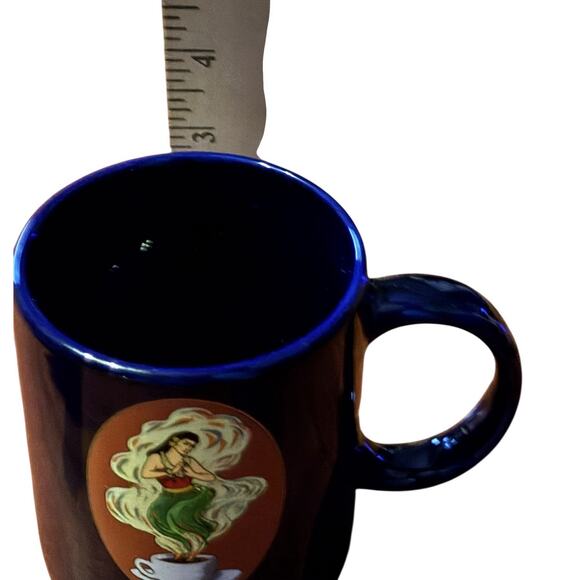 Kauai Coffee Mug Hawaii Advertising Hula Girl Dancing Aloha Souvenir With Box - Picture 5 of 9